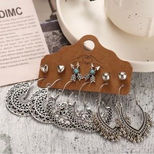 Stunning Bohemian Drop Dangle and Stud Earrings
Set ~ NWOT